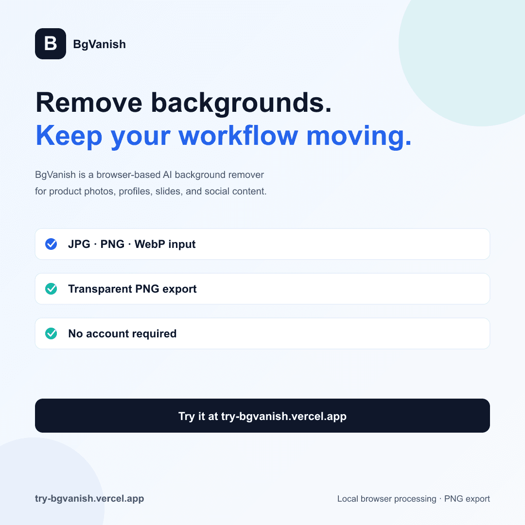 BgVanish screenshot 1