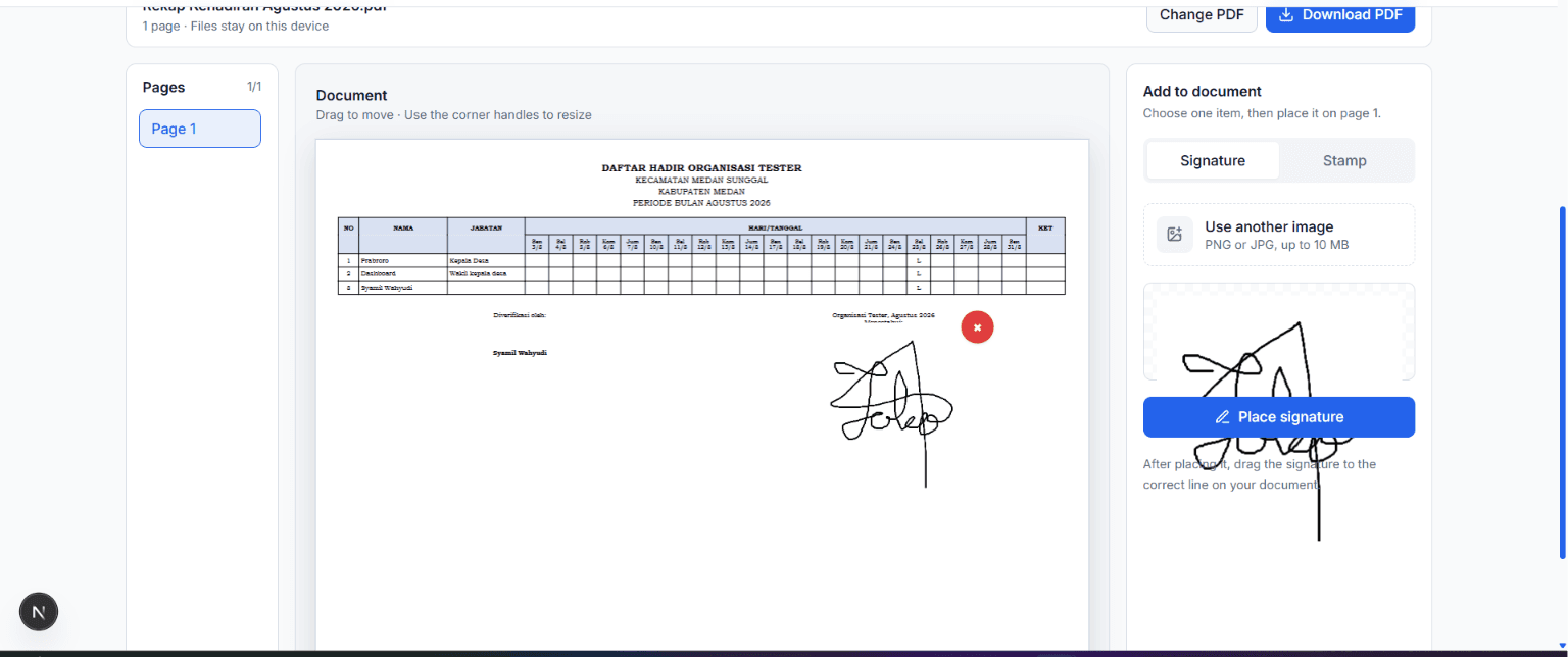 DOcumark screenshot 1