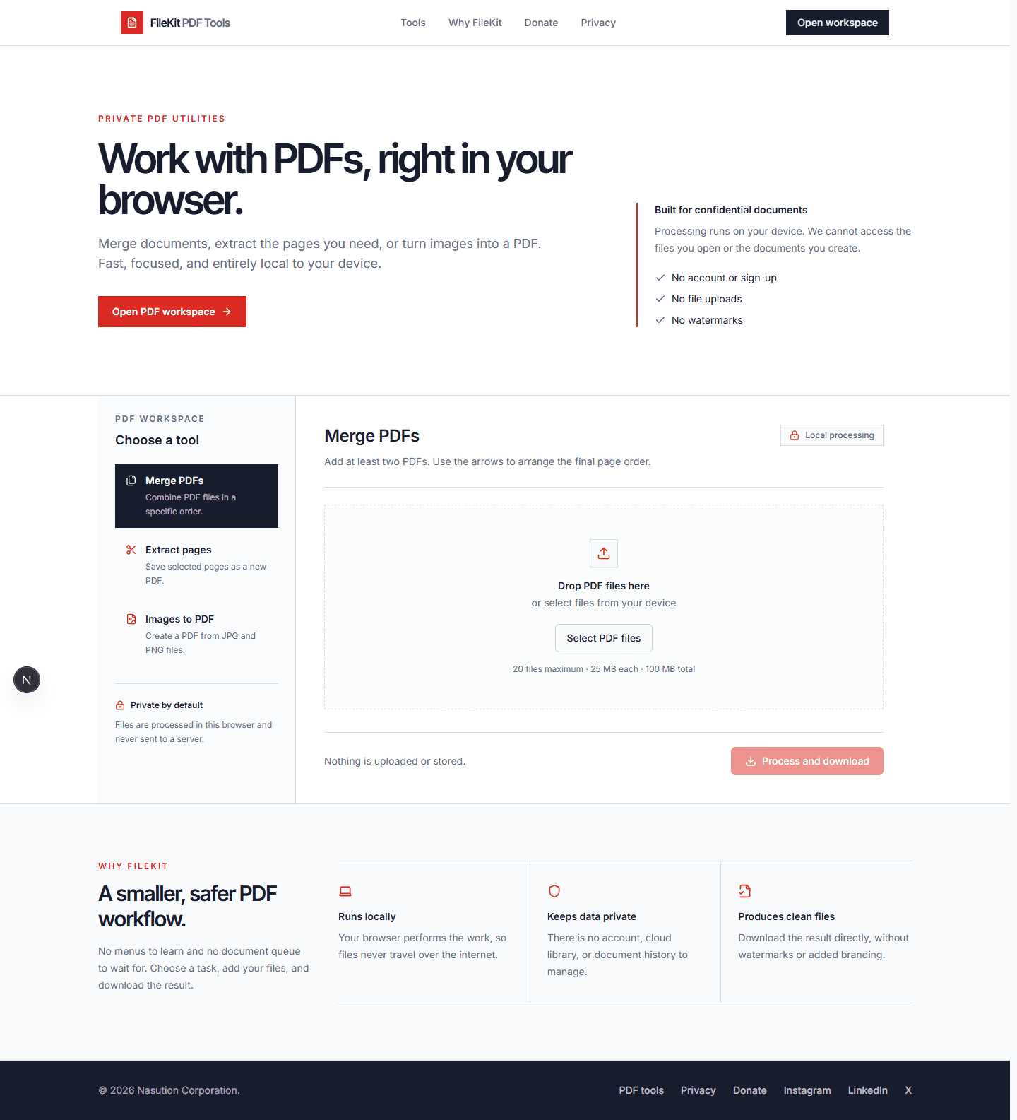 FileKit PDF Tools screenshot 1