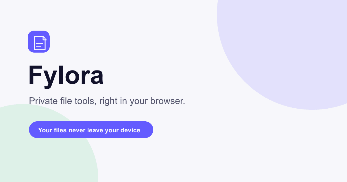 Fylora interface
