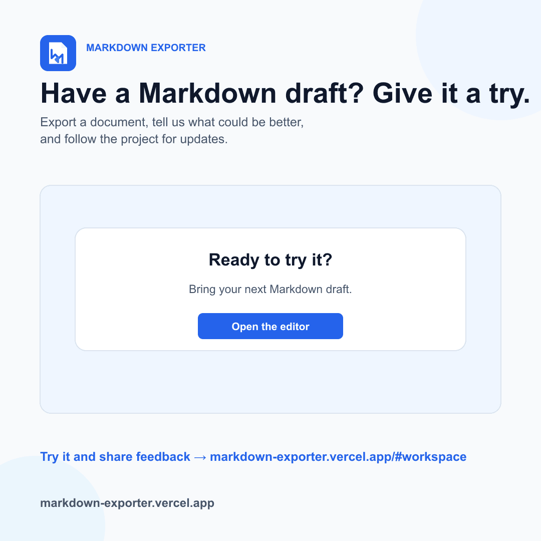 Markdown Exporter screenshot 7